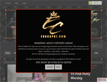 Tablet Screenshot of evacapri.com